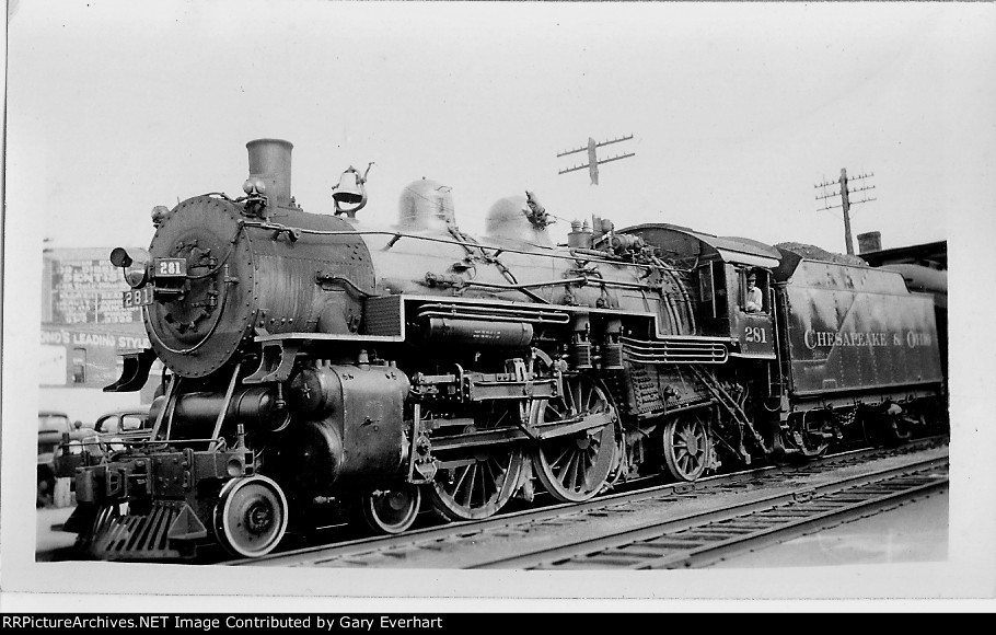 C&O 4-4-2 #281 - Chesapeake & Ohio